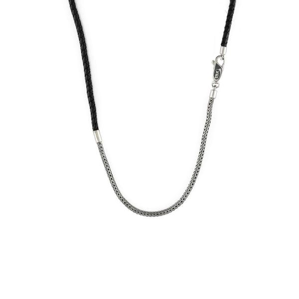 383BLK Armband | Ketting Zwart ROOTS Collectie