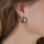 398 Oorbel Dames CHEVRON Collectie