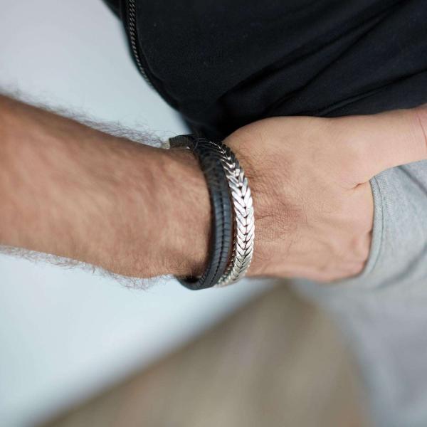 420 Armband Heren CHEVRON Collectie