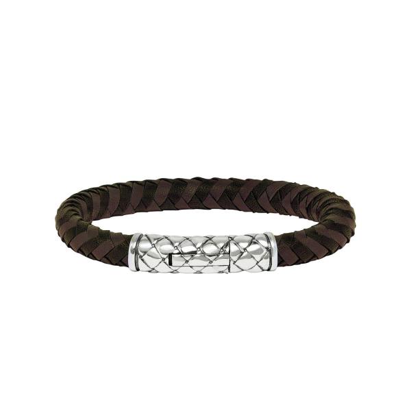 423 Armband  Zwart-Bruin CROSSLINE Collectie