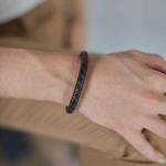 423 Armband  Zwart-Bruin Dames CROSSLINE Collectie