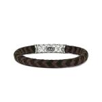 423 Armband  Zwart-Bruin CROSSLINE Collectie