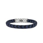 423 Armband  Zwart-Blauw CROSSLINE Collectie