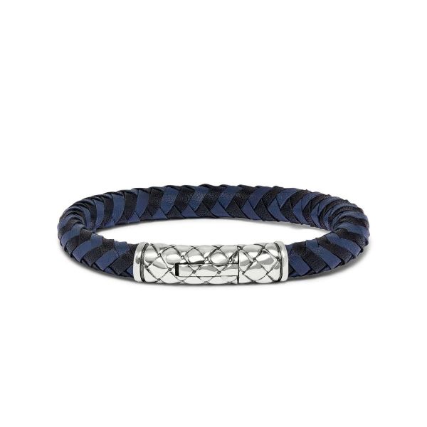 423 Armband  Zwart-Blauw