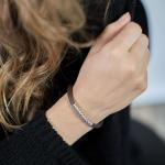 427 Armband  Bruin Dames CROSSLINE Collectie