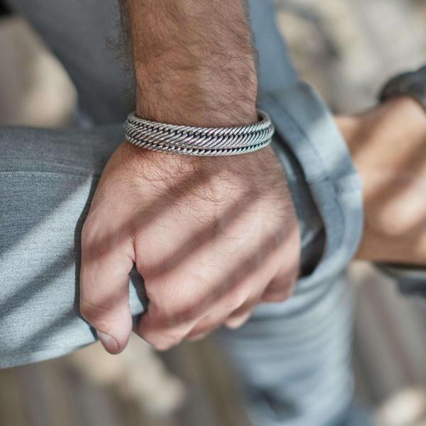 733 Armband Heren WEAVE Collectie