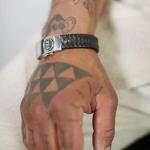 811BLK Armband Zwart Heren ALPHA Collectie