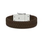 811BRN Armband Bruin ALPHA Collectie