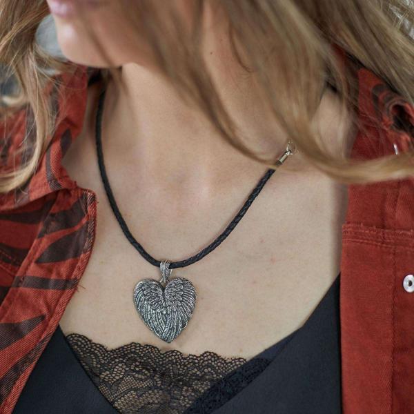 820BLK Ketting Zwart Dames ROOTS Collectie