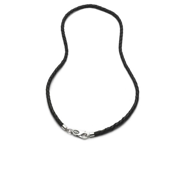 825BLK Collier Zwart ROOTS Collectie