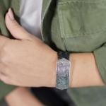 840BLW Armband Zwart Dames CLASSIC CHEVRON Collectie