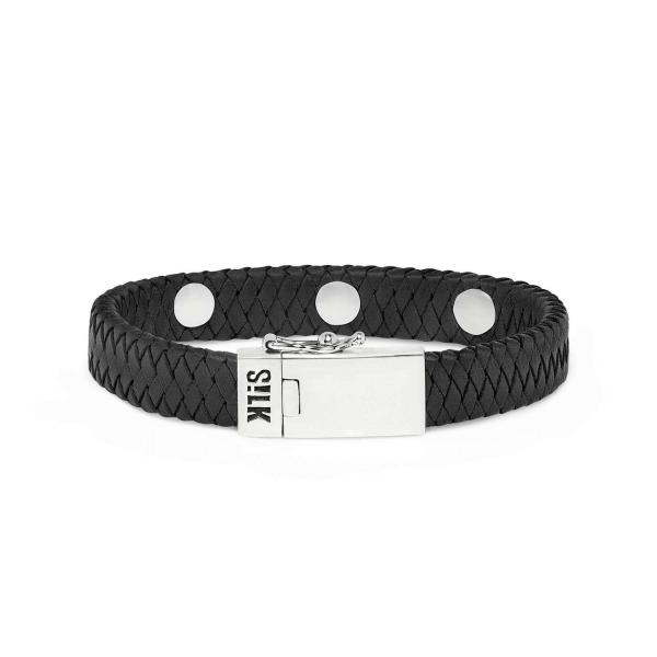 850BLK Armband Zwart ALPHA Collectie