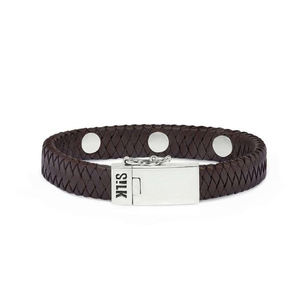 850BRN Armband Bruin