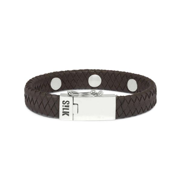 852BRN Armband Bruin