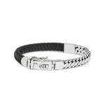 854BLK Armband Zwart BOLD Collectie