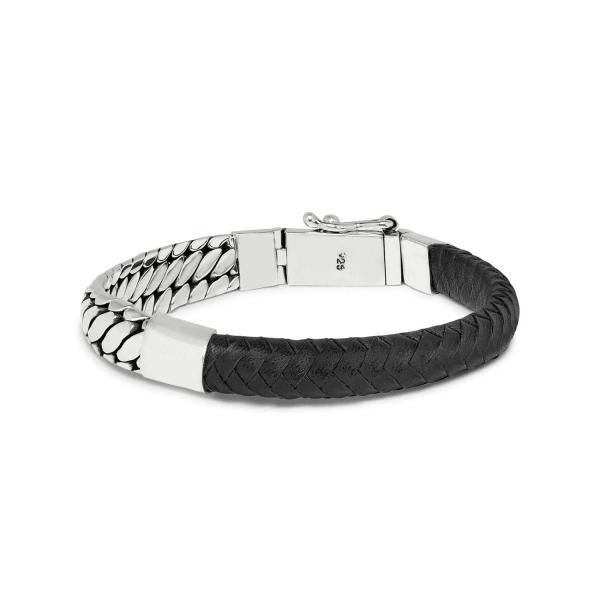 854BLK Armband Zwart BOLD Collectie