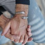 S20 Armband Zilver Heren