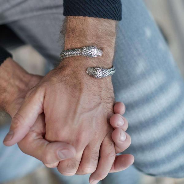 S20 Armband Zilver Heren