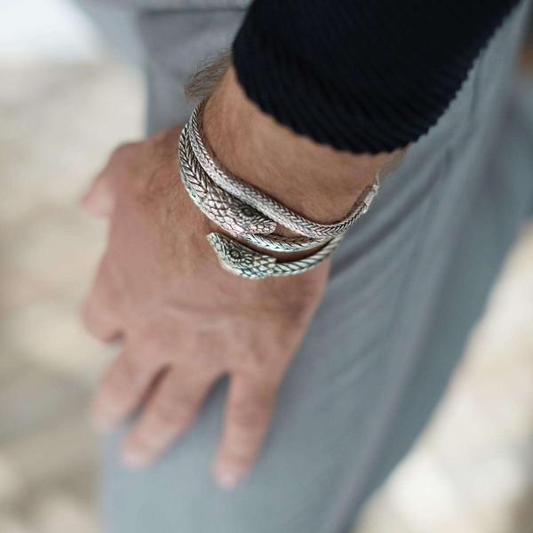 S20 Armband Zilver Heren