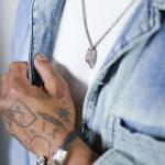 S21 Snake Armband Leer Heren