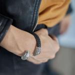 S21 Snake Armband Leer Dames