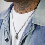 S26 Zilveren Collier Heren