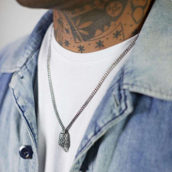 S26 Zilveren Collier Heren