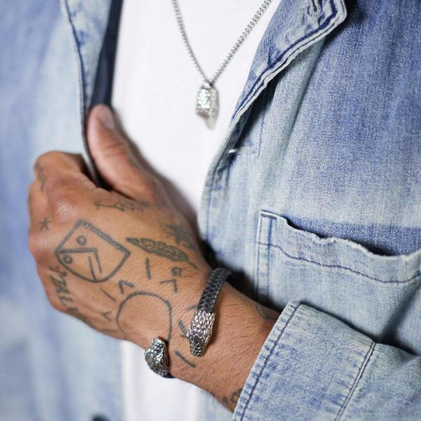 S26 Zilveren Collier Heren