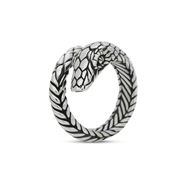 S28 Zilveren Snake Ring