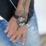 S41 Tijger Armband Leer Dames